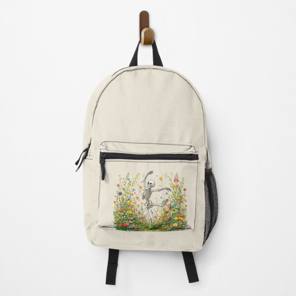 Item preview, Skeleton Dancing ballet Wildflower Botanical Cottagecore designed and sold by Colorfulman.