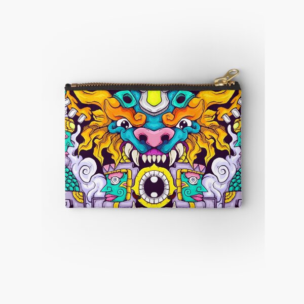 Item preview, Ancient Aztec Vibe Monster and Skull Illustration designed and sold by koyung500Store.