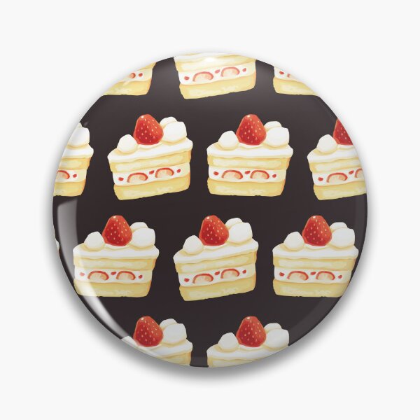 Item preview, Strawberry shortcake【black background】 designed and sold by rizuNM.