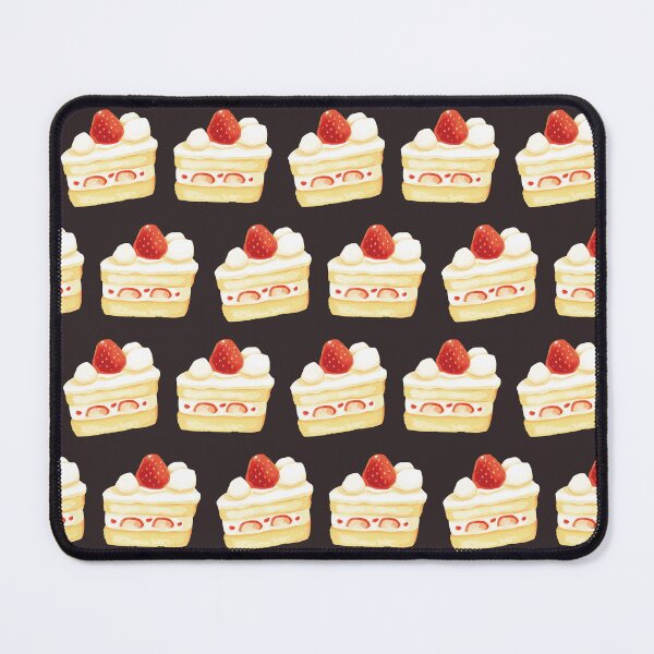 Item preview, Strawberry shortcake【black background】 designed and sold by rizuNM.