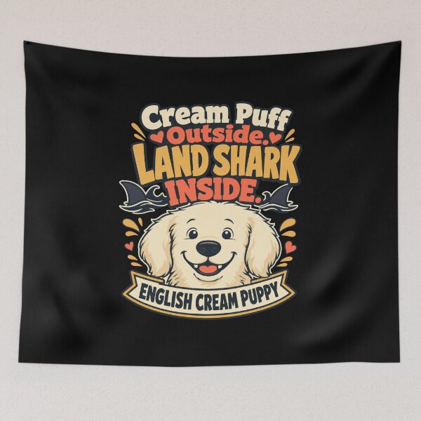 Item preview, English Cream Golden Retriever Joke designed and sold by pirminio.