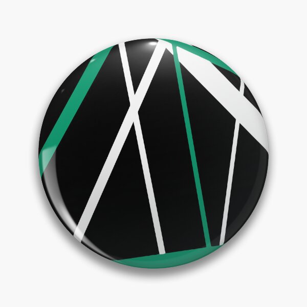 Item preview, Bold Green-Blue Diagonal Lines White Accents designed and sold by taiche.