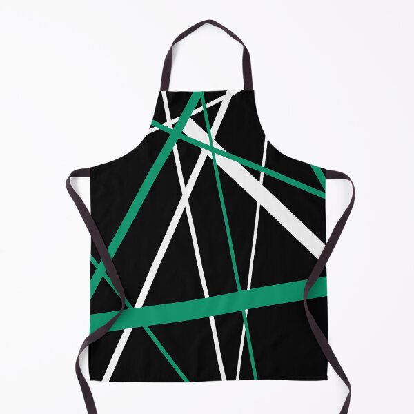 Item preview, Bold Green-Blue Diagonal Lines White Accents designed and sold by taiche.
