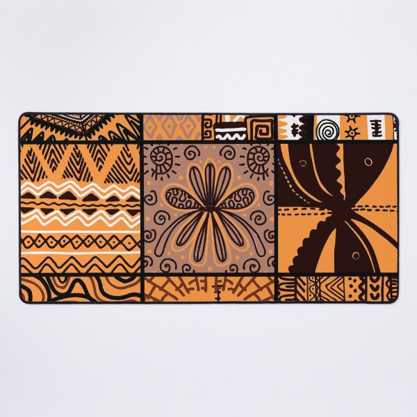 Item preview, Voyage To Africa Earthtones Abstract Art Designs Pattern designed and sold by DEC02.