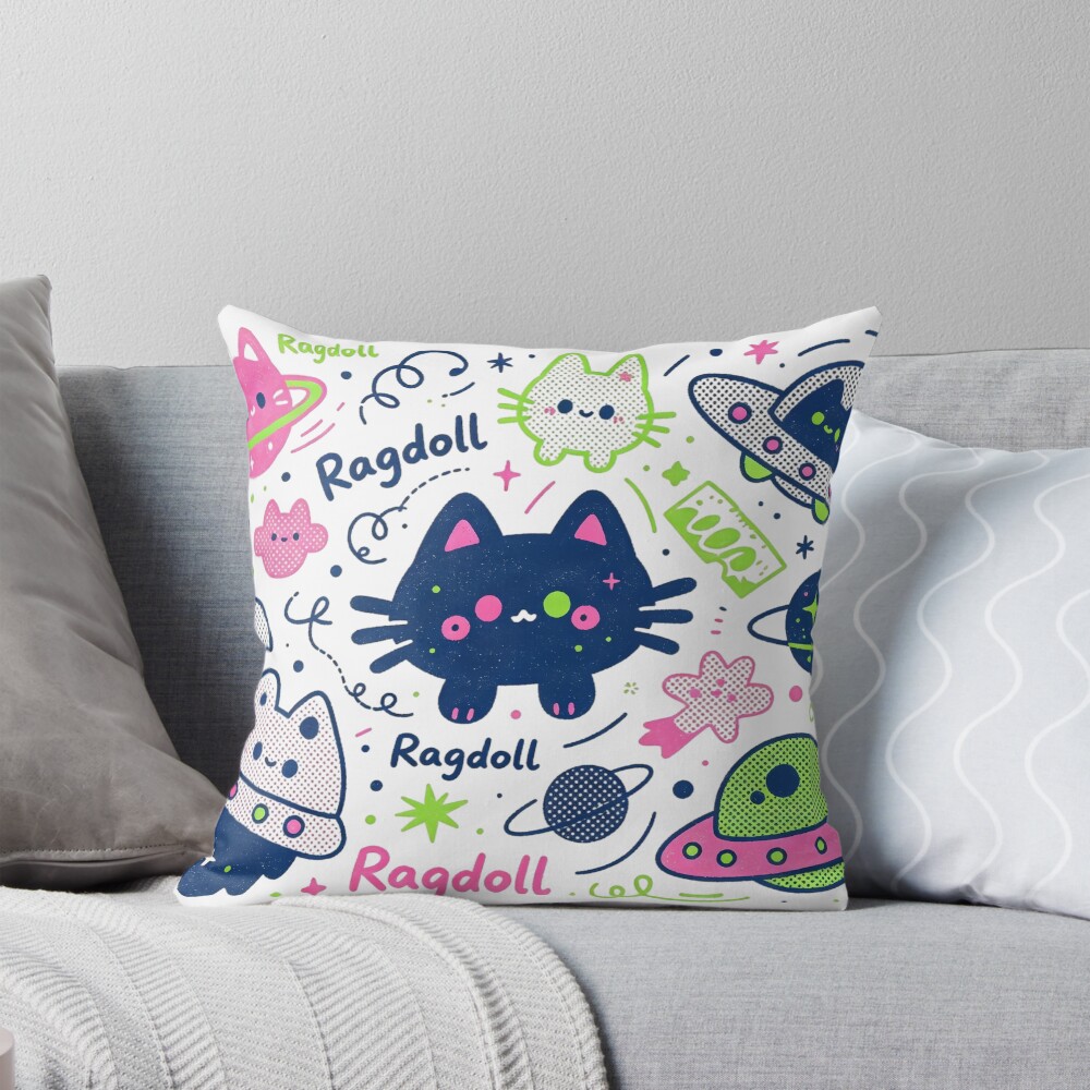 Item preview, Throw Pillow designed and sold by forget45studio.