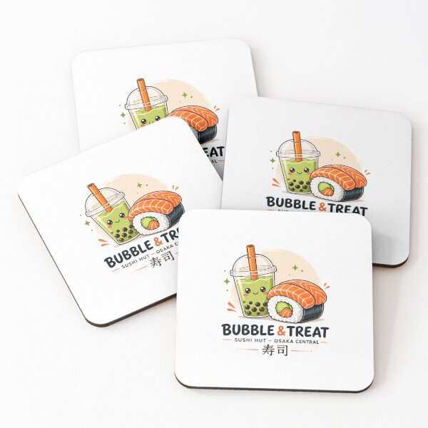Item preview, Bubble & Treat Sushi Shop designed and sold by Beach & Rock Tackle.