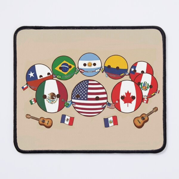 Item preview, American Countryballs and Global Friendship designed and sold by Purpleclomb.