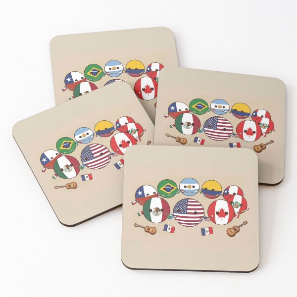 Item preview, American Countryballs and Global Friendship designed and sold by Purpleclomb.