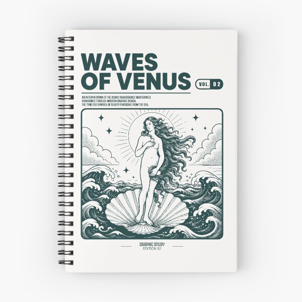 Item preview, Waves of Venus Modern Renaissance Inspired  designed and sold by CamaleonDesigns.