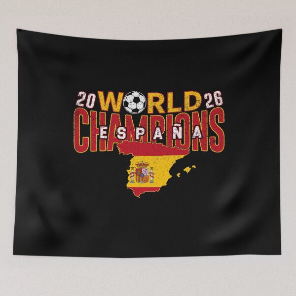 Item preview, Vintage World Soccer Champions 2026 Distressed Spain Map Espana Football designed and sold by RockTheFeal.