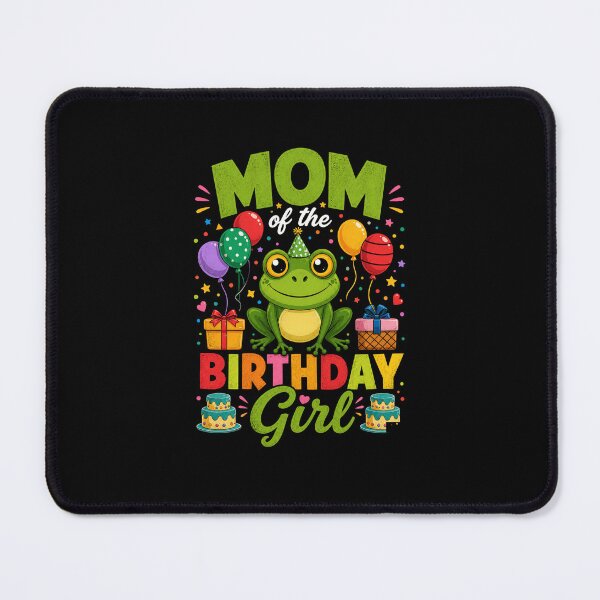 Item preview, Mom of the Birthday Girl Cute Frog Party Celebration Design designed and sold by MiALopezArt.