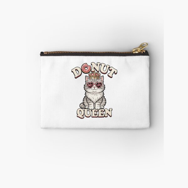 Item preview, Donut Queen Cat T-Shirt | Funny Princess Cat Donut Lover Retro Graphic designed and sold by ZaanaDesign.