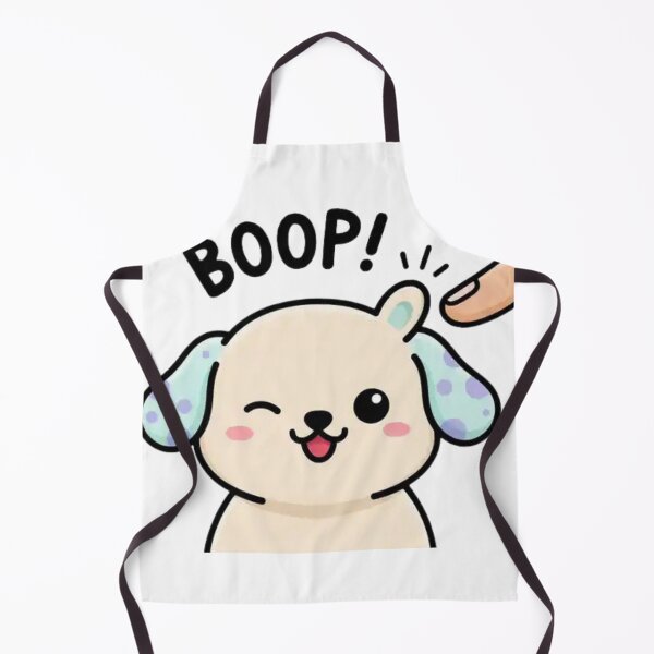 Item preview, Boop My Nose Puppy – Funny Cute Dog Cartoon for Animal Lovers designed and sold by Charonde.