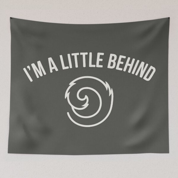 Item preview, I'm A Little Behind designed and sold by Amir Faysal.