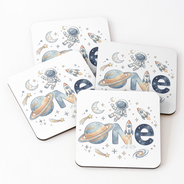 Item preview, First Trip Around The Sun – Space 1st Birthday designed and sold by raedattia.