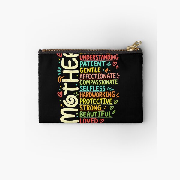 Item preview, Mother Definition Typography Design Celebrating Love Strength and Care designed and sold by MiALopezArt.