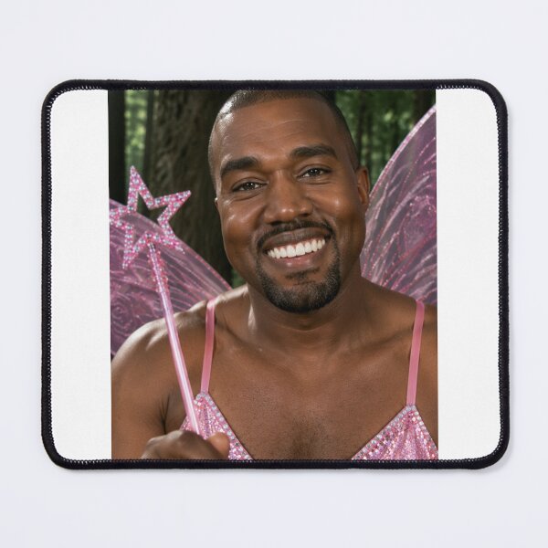 Item preview, Kanye west fairy forest pink dress Funny prank meme gift weird birthday designed and sold by CheeseBlueprint.