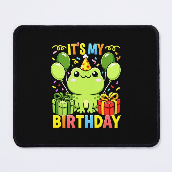 Item preview, Copy of It's My Birthday Cute Frog Party Animal Celebration Designlisting designed and sold by MiALopezArt.