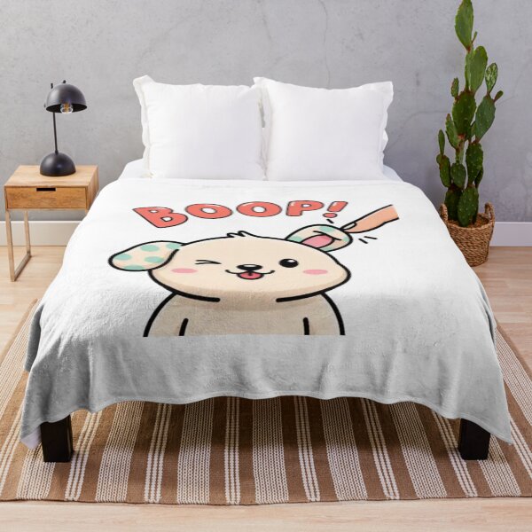 Item preview, Adorable Puppy Face Boop – Kawaii Dog Portrait Cartoon Illustration designed and sold by Charonde.