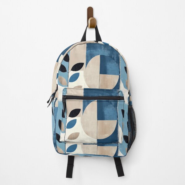 Item preview, Boho-Inspired Blue and Dove Colors Abstract Shapes designed and sold by DEC02.