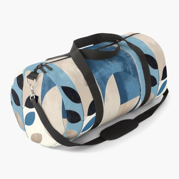 Item preview, Boho-Inspired Blue and Dove Colors Abstract Shapes designed and sold by DEC02.
