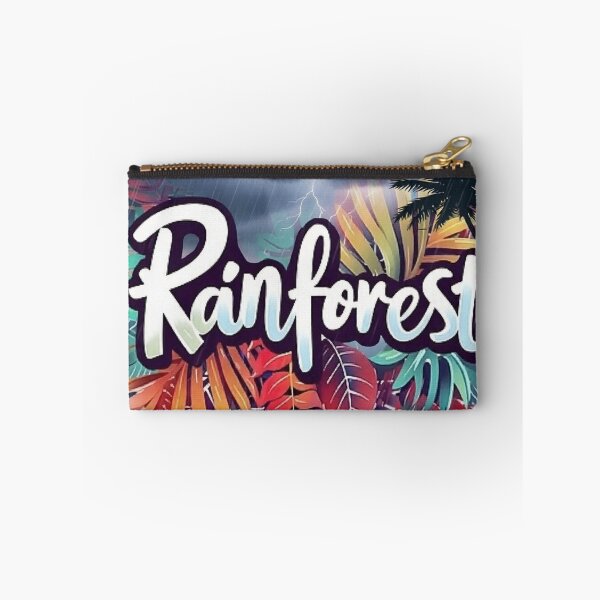 Item preview, rainforest stormy weather colorful botanical nature typography designed and sold by SmashingDeals.