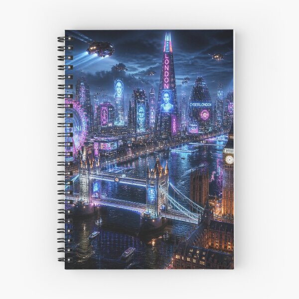 Item preview, London 2150 | Cyberpunk Thames | Futuristic Skyline designed and sold by NSAstore.