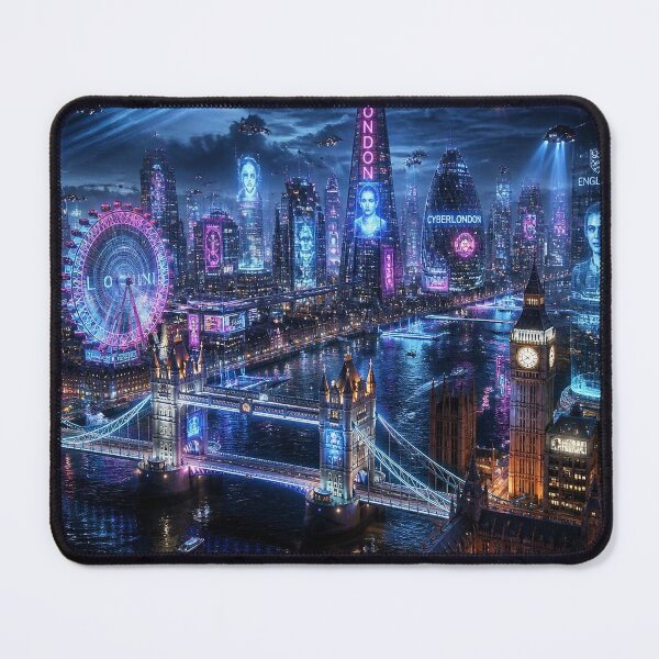 Item preview, London 2150 | Cyberpunk Thames | Futuristic Skyline designed and sold by NSAstore.