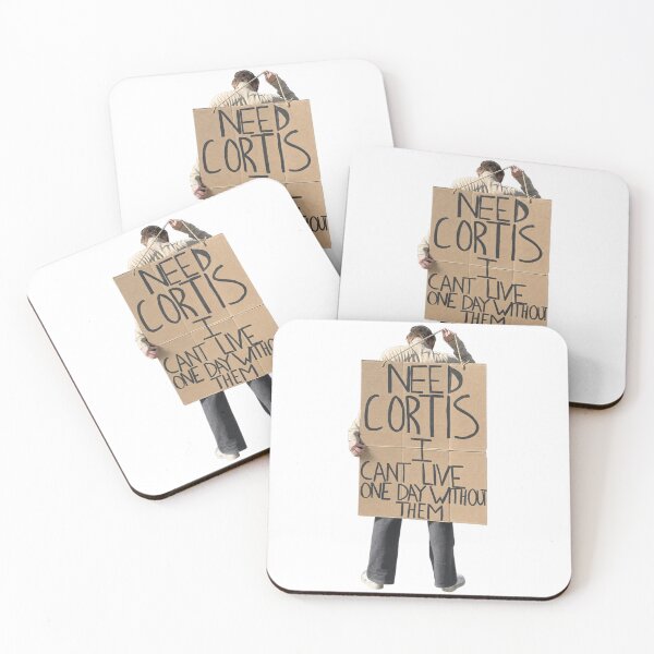 Item preview, Cortis Martin Holding Need Cortis Homeless Sign designed and sold by Greatbluewhale3.