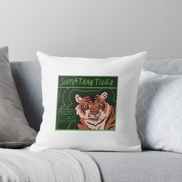 Item preview, Sumatran tiger square designed and sold by Friends of Wolves.