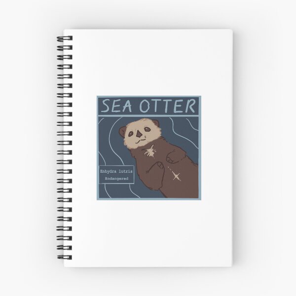 Item preview, Sea otter square designed and sold by Friends of Wolves.