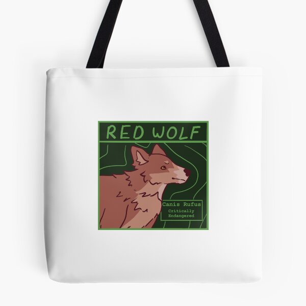 Item preview, Red Wolf Square designed and sold by Friends of Wolves.