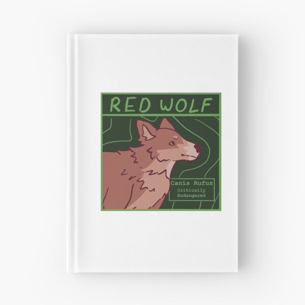 Item preview, Red Wolf Square designed and sold by Friends of Wolves.