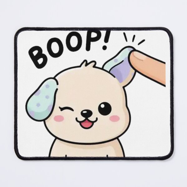 Item preview, Gentle Puppy Boop – Cute Minimal Cartoon Dog Illustration designed and sold by Charonde.