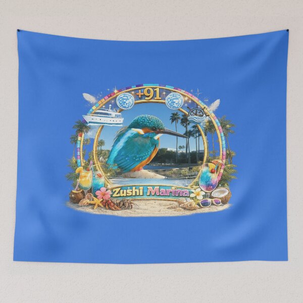 Item preview, +91BIRD JOHNNY Logo: Zushi Marina Luxury Resort Edition designed and sold by Plus91BIRD.