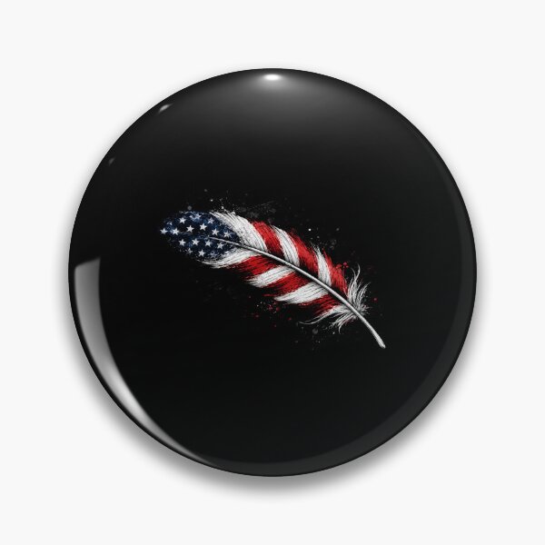 Item preview, American Flag Feather Patriotic Freedom Symbol Artistic Design designed and sold by Osstaramilua.