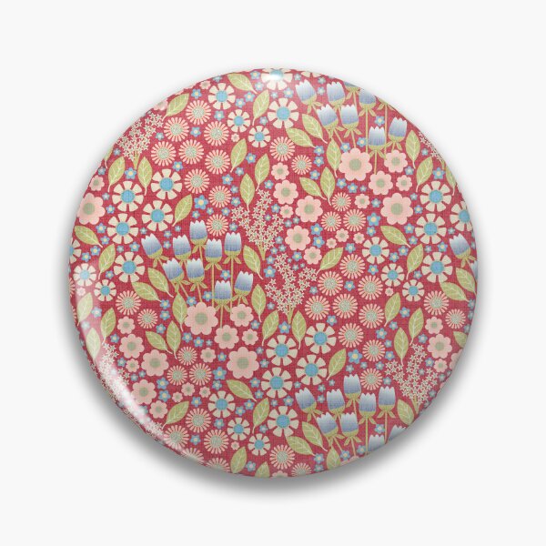 Item preview, Folk art flowers designed and sold by SaichaDesign.