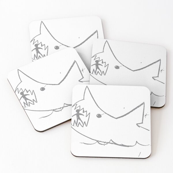 Item preview, Chalkboard Sharks Fun  designed and sold by DamianPe.