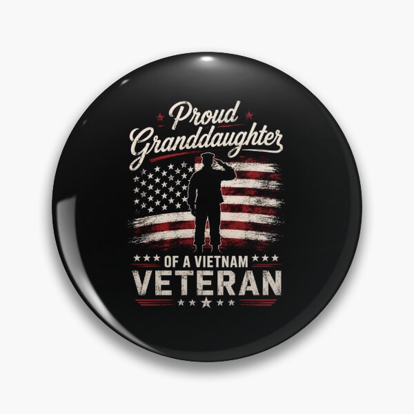 Item preview, Proud Granddaughter Of A Vietnam Veteran Patriotic Family Design designed and sold by Osstaramilua.