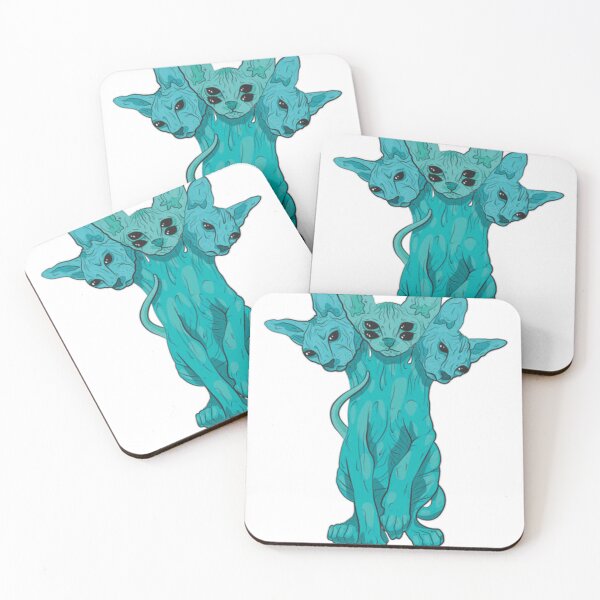 Item preview, 3-Headed Cat CUTE designed and sold by kentkaneArt.