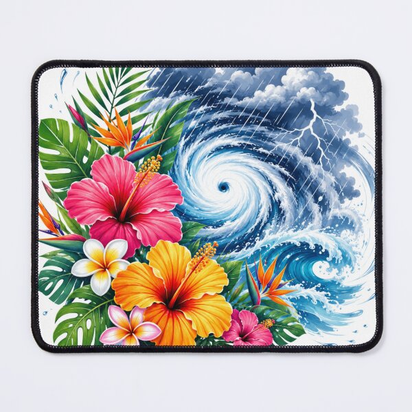 Item preview, Tropical Flowers with Storm Erin designed and sold by inkflair2.