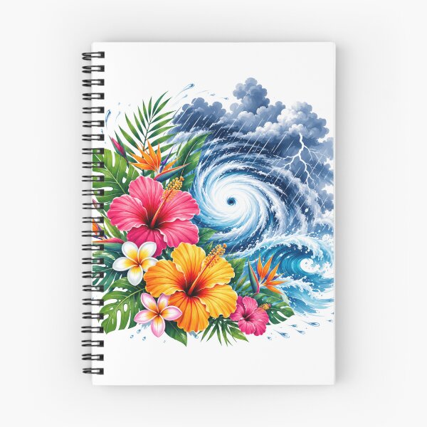Item preview, Tropical Flowers with Storm Erin designed and sold by inkflair2.