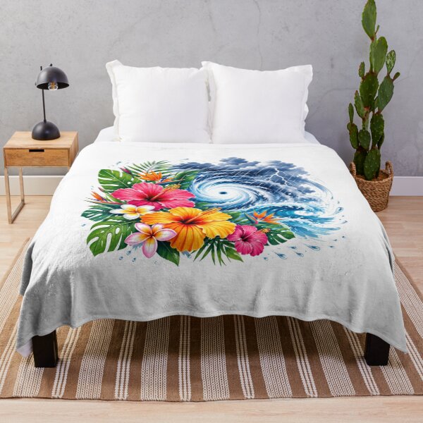 Item preview, Tropical Flowers with Storm Erin designed and sold by inkflair2.