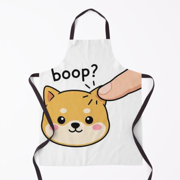 Item preview, Cute Shiba Inu Boop – Adorable Kawaii Dog Nose Boop Cartoon Illustration for Pet Lovers designed and sold by Charonde.