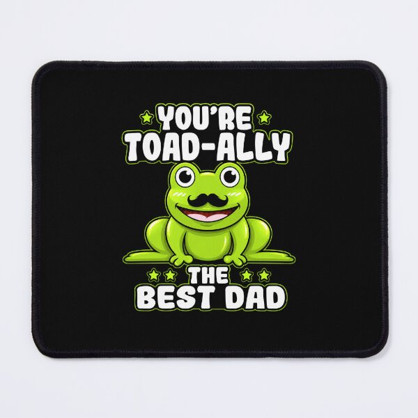 Item preview, You're Toad Ally The Best Dad Funny Frog Pun Father's Day Gift designed and sold by MiALopezArt.