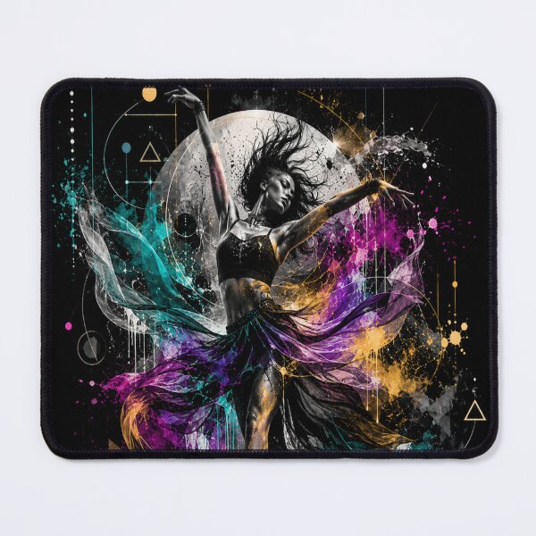 Item preview, Chromatic Momentum - Abstract Geometric Dance designed and sold by Personiq Kaleido.