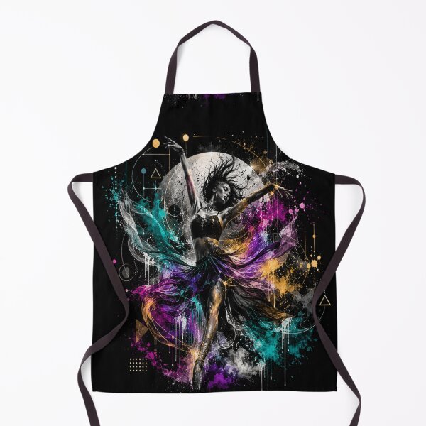 Item preview, Chromatic Momentum - Abstract Geometric Dance designed and sold by Personiq Kaleido.