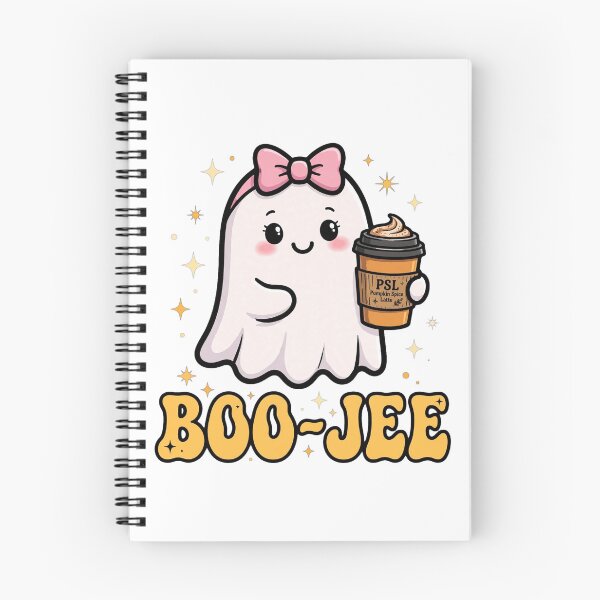 Item preview, Boo Jee Ghost Pumpkin Spice Latte Halloween Coquette Bow Shirt designed and sold by positivitymed.