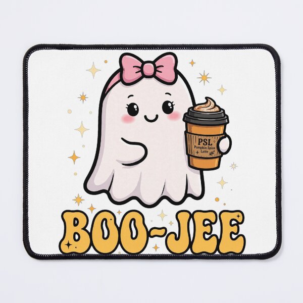 Item preview, Boo Jee Ghost Pumpkin Spice Latte Halloween Coquette Bow Shirt designed and sold by positivitymed.