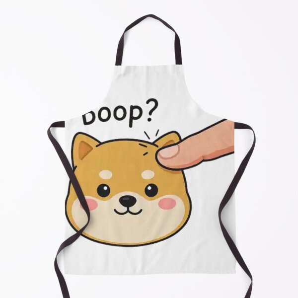 Item preview, Funny Boop Shiba Puppy – Cute Kawaii Dog Cartoon Sticker Design for Animal Lovers designed and sold by Charonde.
